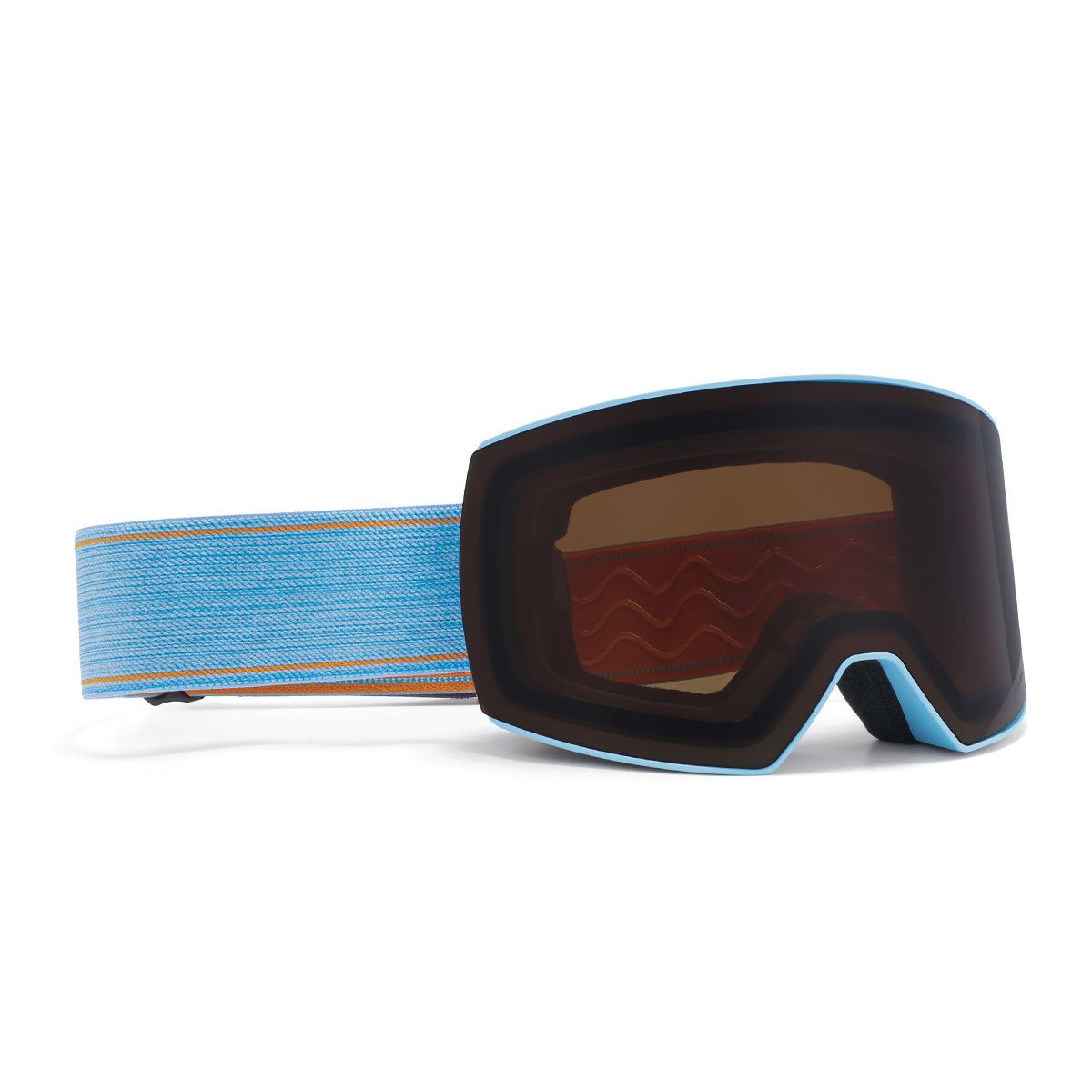 #04 SHI|Brown Photochromic / Sky Blue Denim