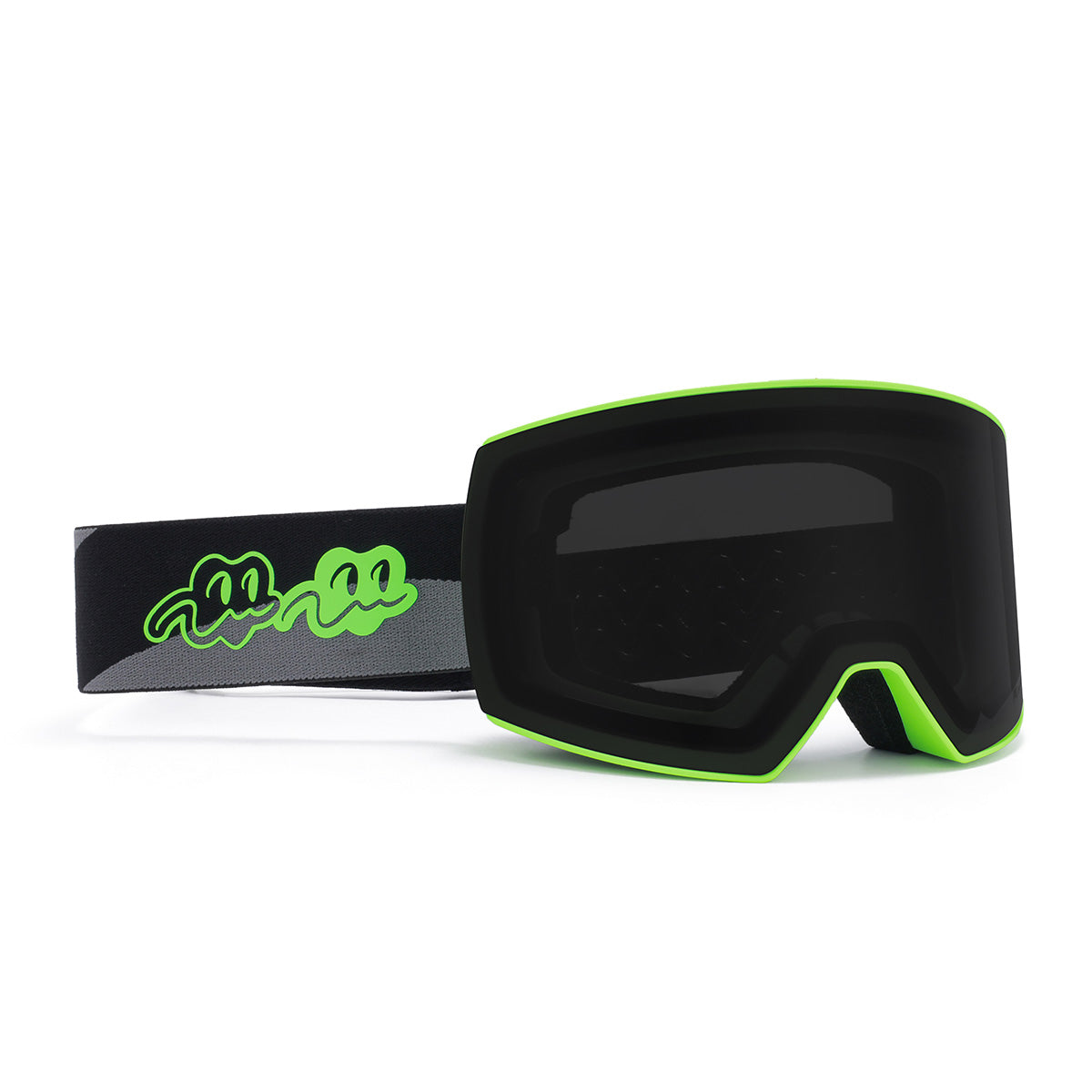 #04 SHI HAPPY FIRST™|Clear Black Photochromic / Shocking Green